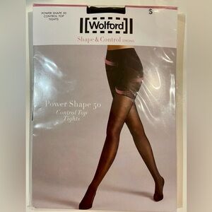Wolford Power Shape 50 Black tights - Small